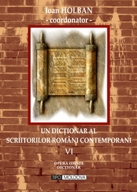 coperta carte un dictionar al scriitorilor romani contemporan - vol. iv de coord: ioan holban